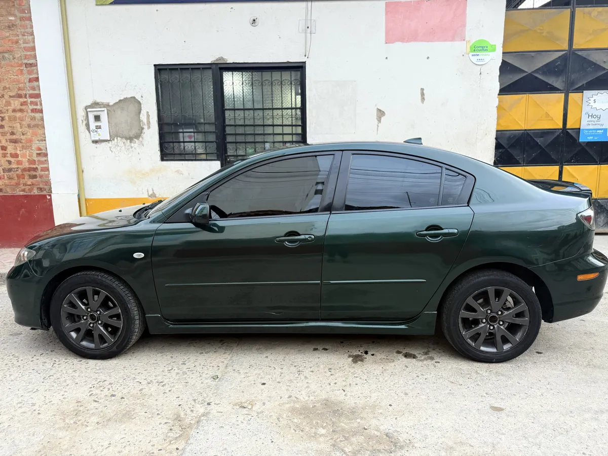 Mazda 3 2007 Verde Pamplona