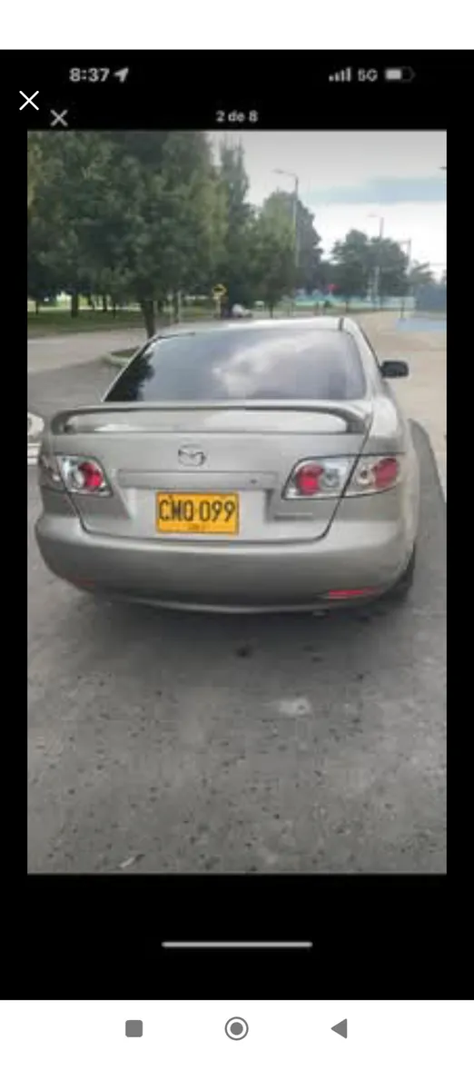 Mazda 6 2006 Gris Madrid