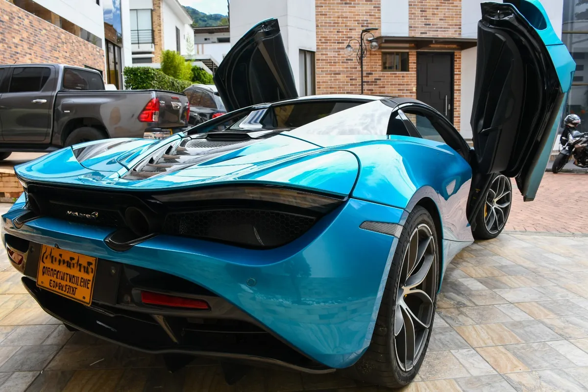 McLaren 720S 2019 Azul Ibagué