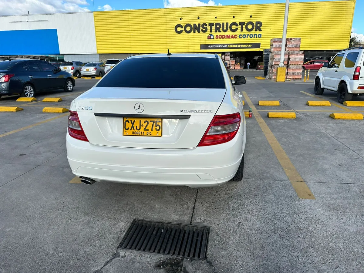Mercedes-Benz C 200 2008 Blanco Mosquera