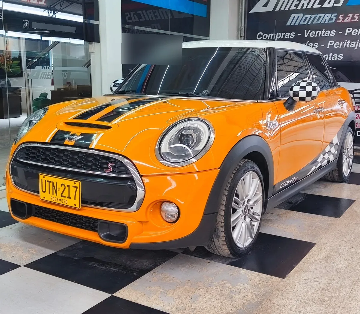 Mini Cooper S 2015 Amarillo Duitama