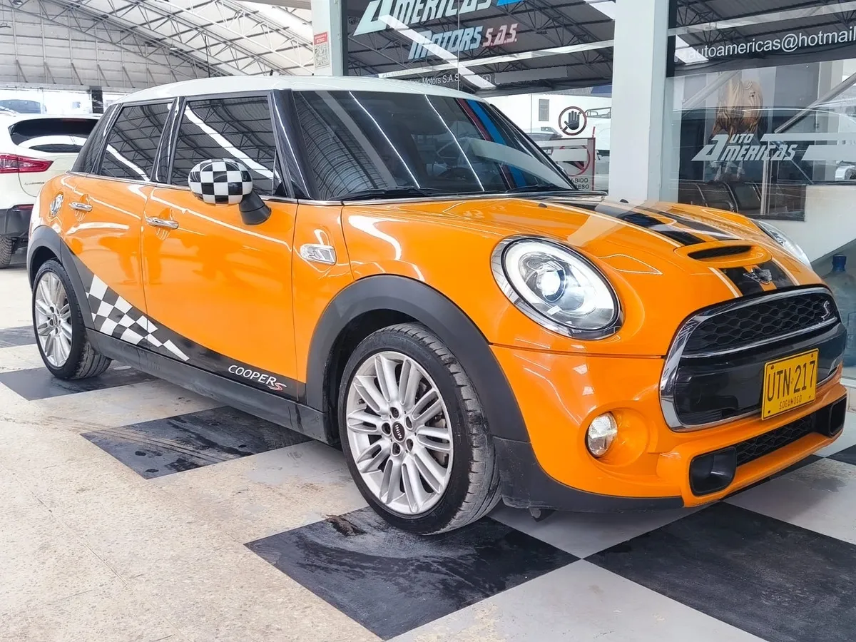 Mini Cooper S 2015 Amarillo Duitama