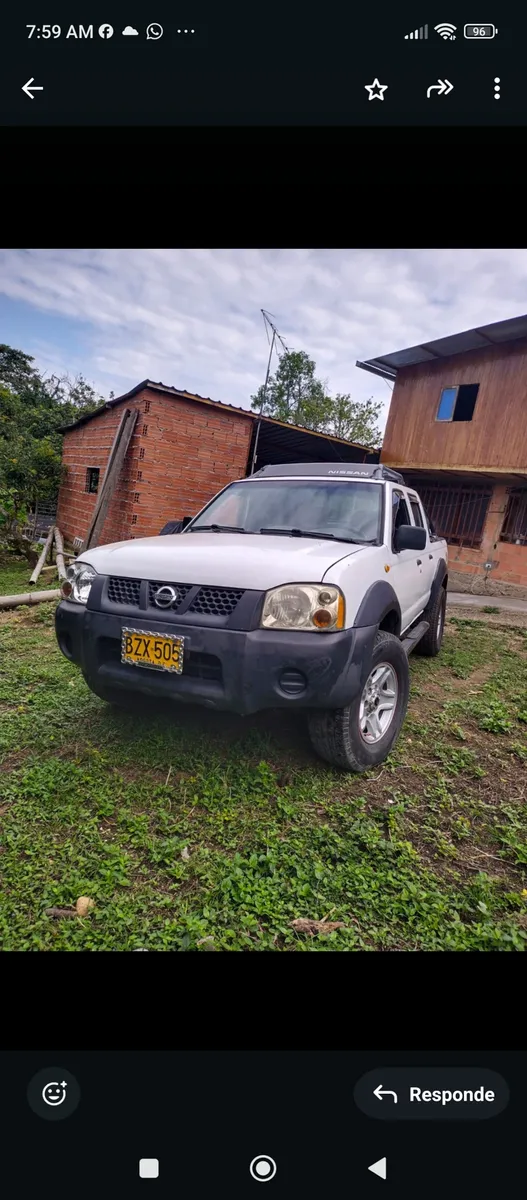Nissan Frontier 2007 Blanco Melgar