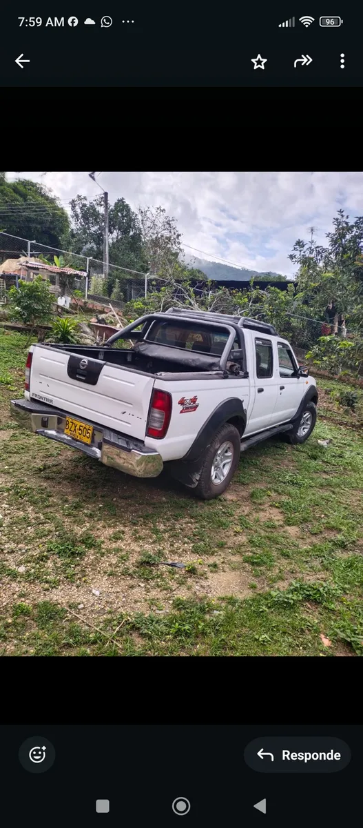 Nissan Frontier 2007 Blanco Melgar