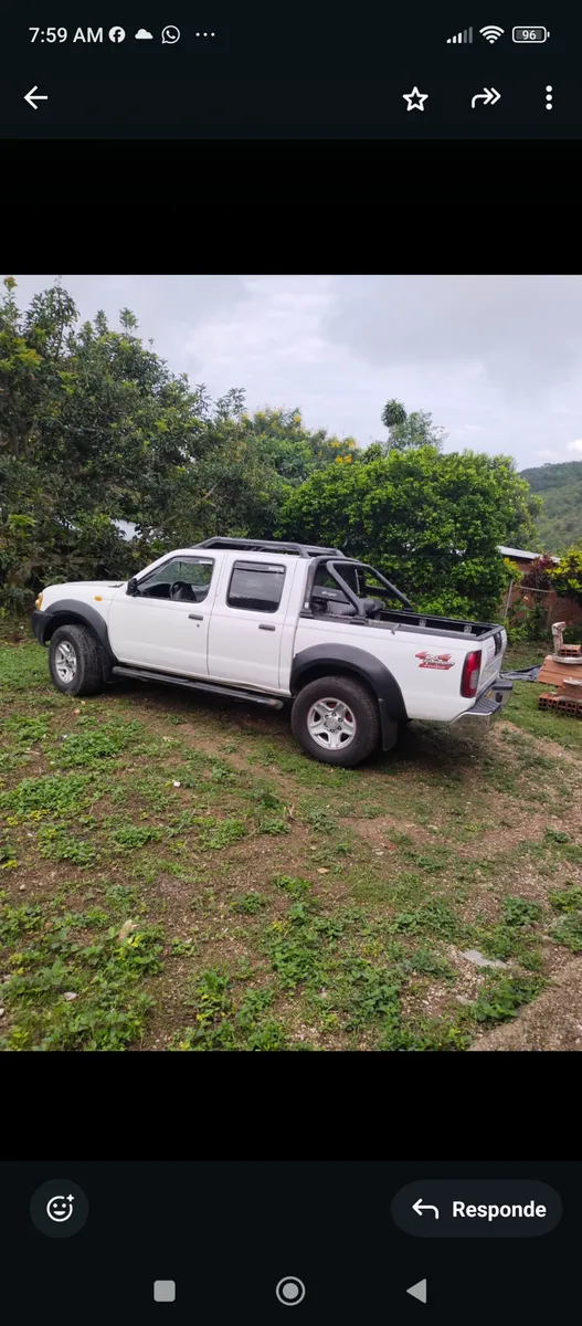 Nissan Frontier 2007 Blanco Melgar