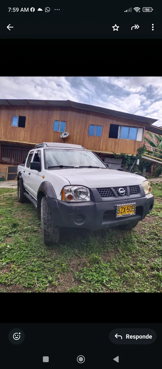 Nissan Frontier 2007 Blanco Melgar