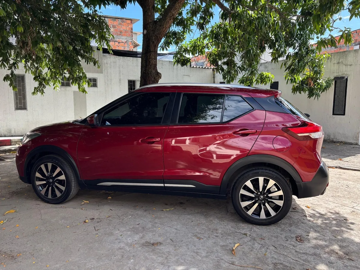 Nissan Kicks 2019 Rojo Espinal