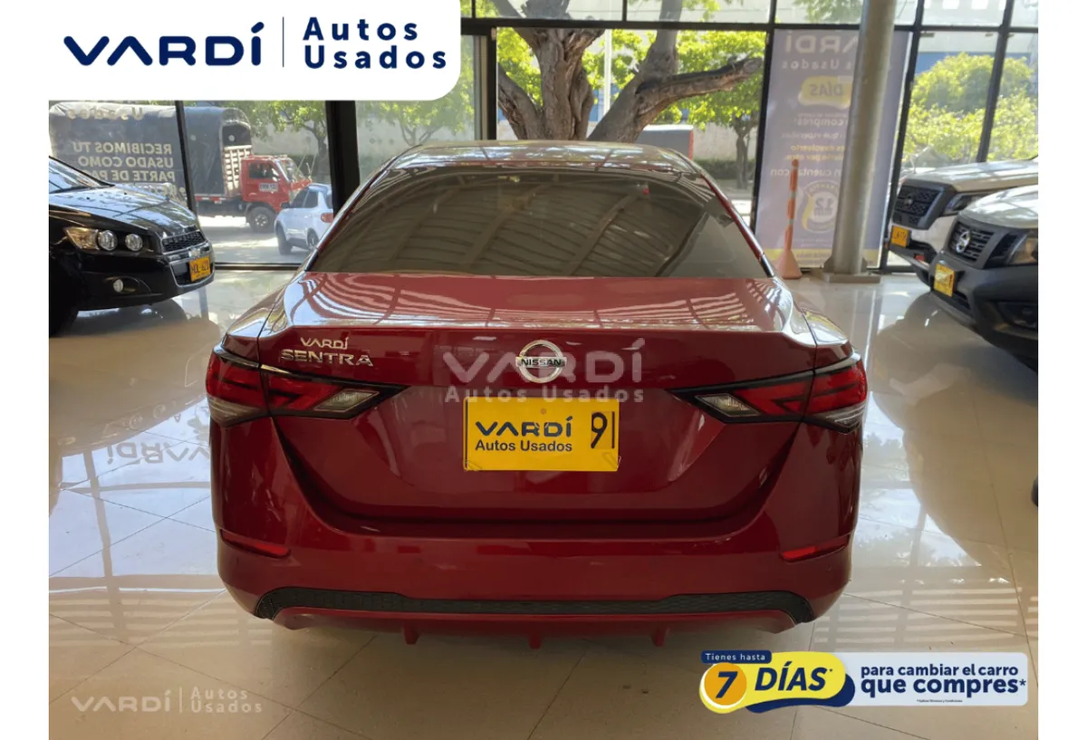 Nissan Sentra 2024 Rojo Santa Marta