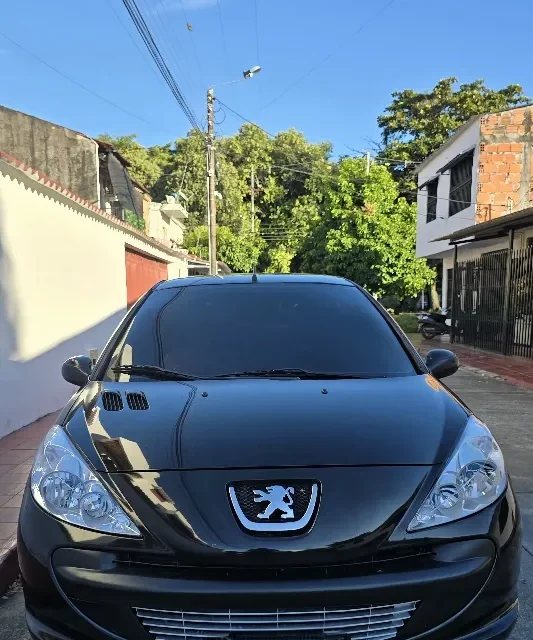 Peugeot 207 1.4 Compact 2009 negro4