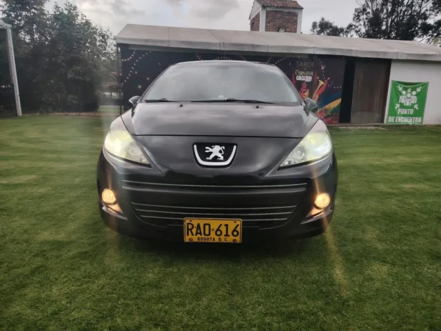 Peugeot 207 2010 Negro Cota