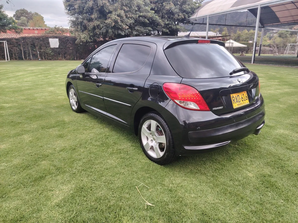 Peugeot 207 2010 Negro Cota