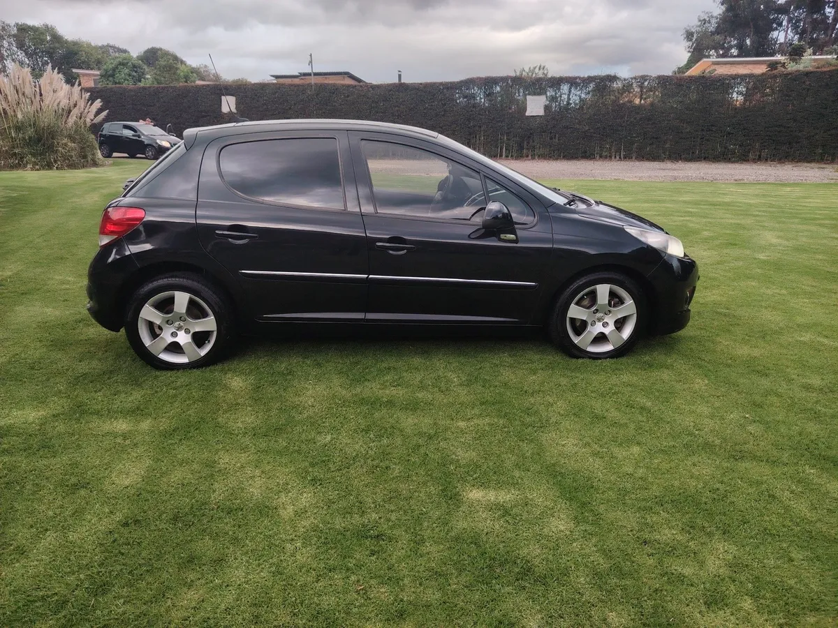 Peugeot 207 2010 Negro Cota