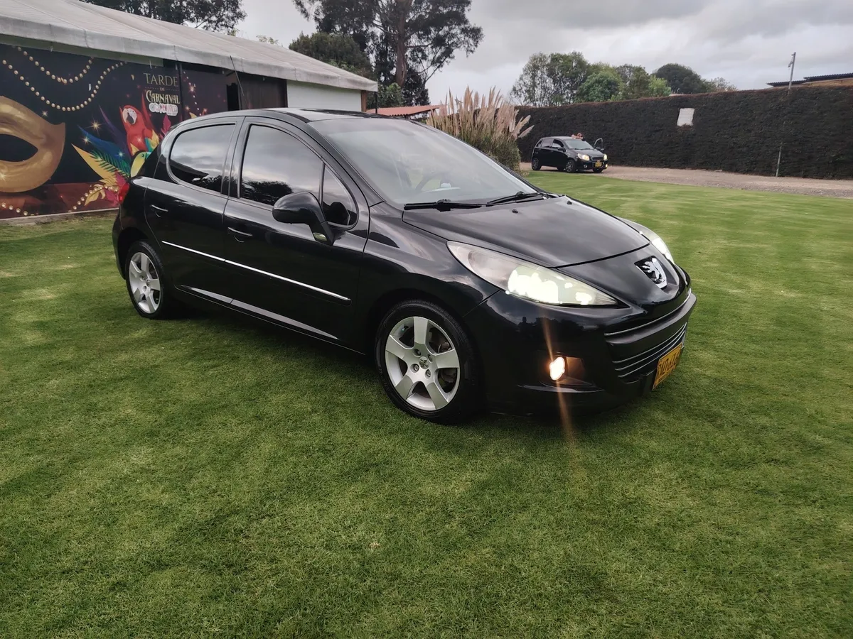 Peugeot 207 2010 Negro Cota