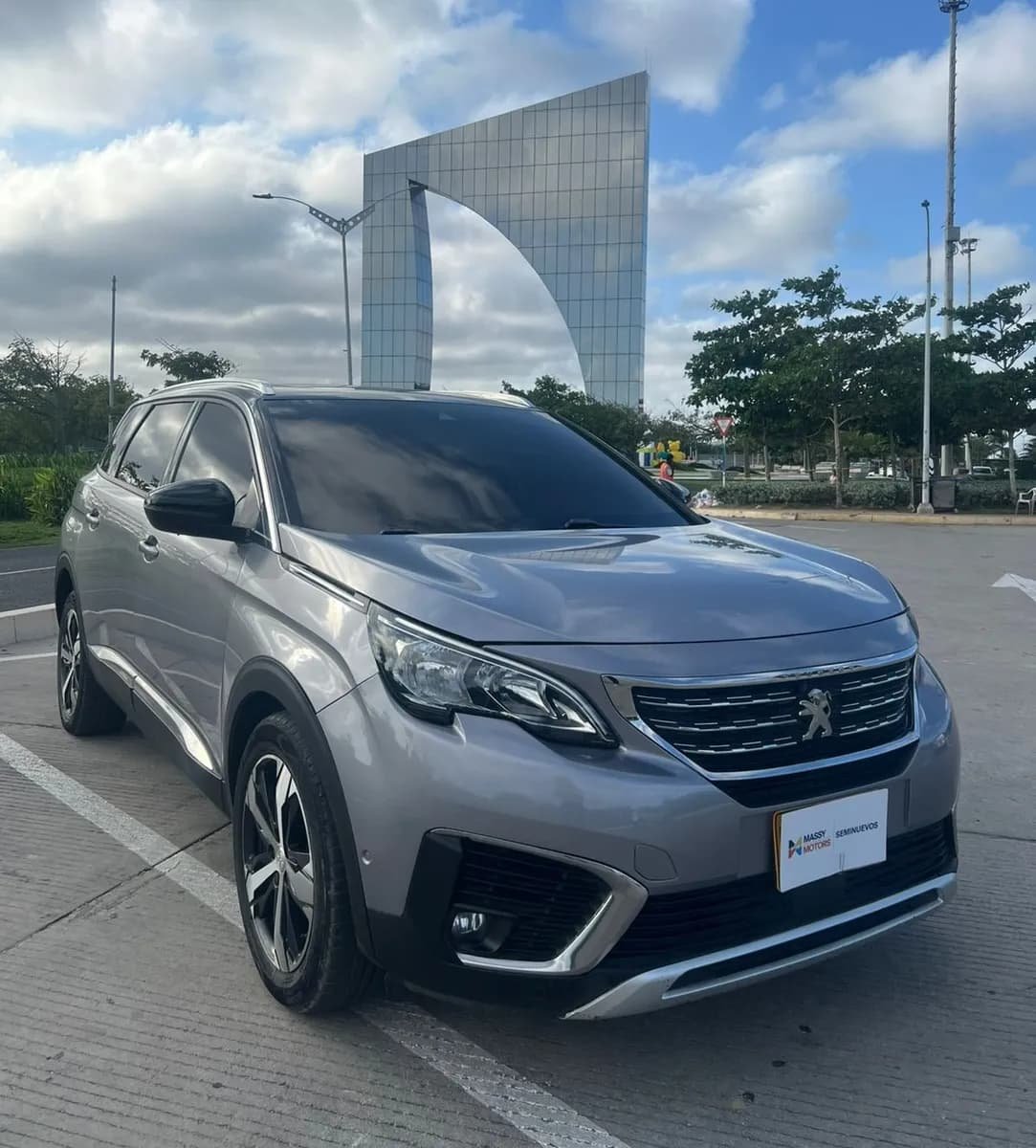 Peugeot 5008 2.0 Gt Line 2018 Gris