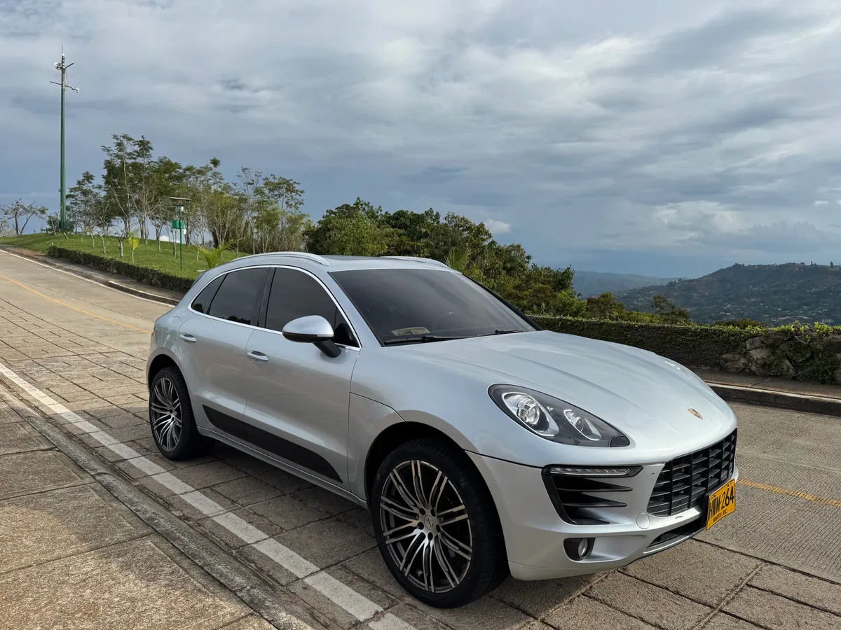 Porsche Macan S 2015 Plateado Floridablanca