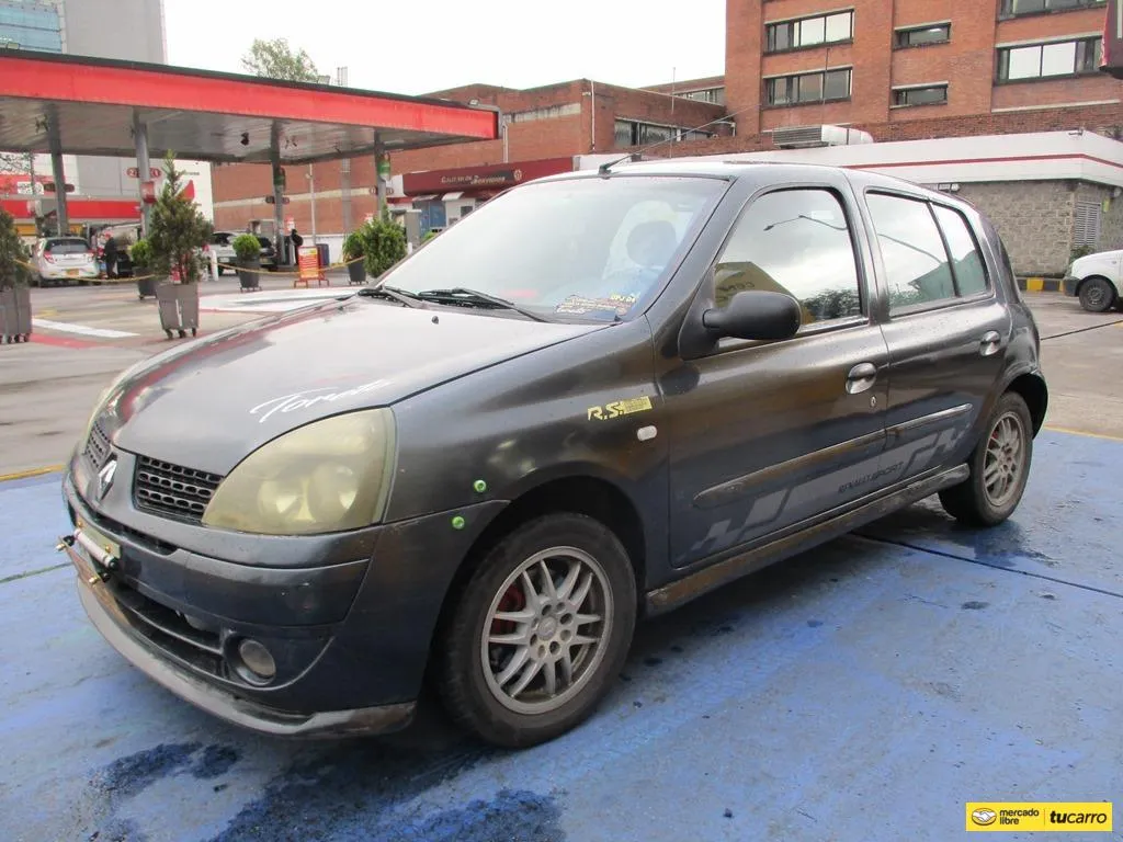 Renault Clio Dynamique 1600cc Mt Aa 2009 Gris