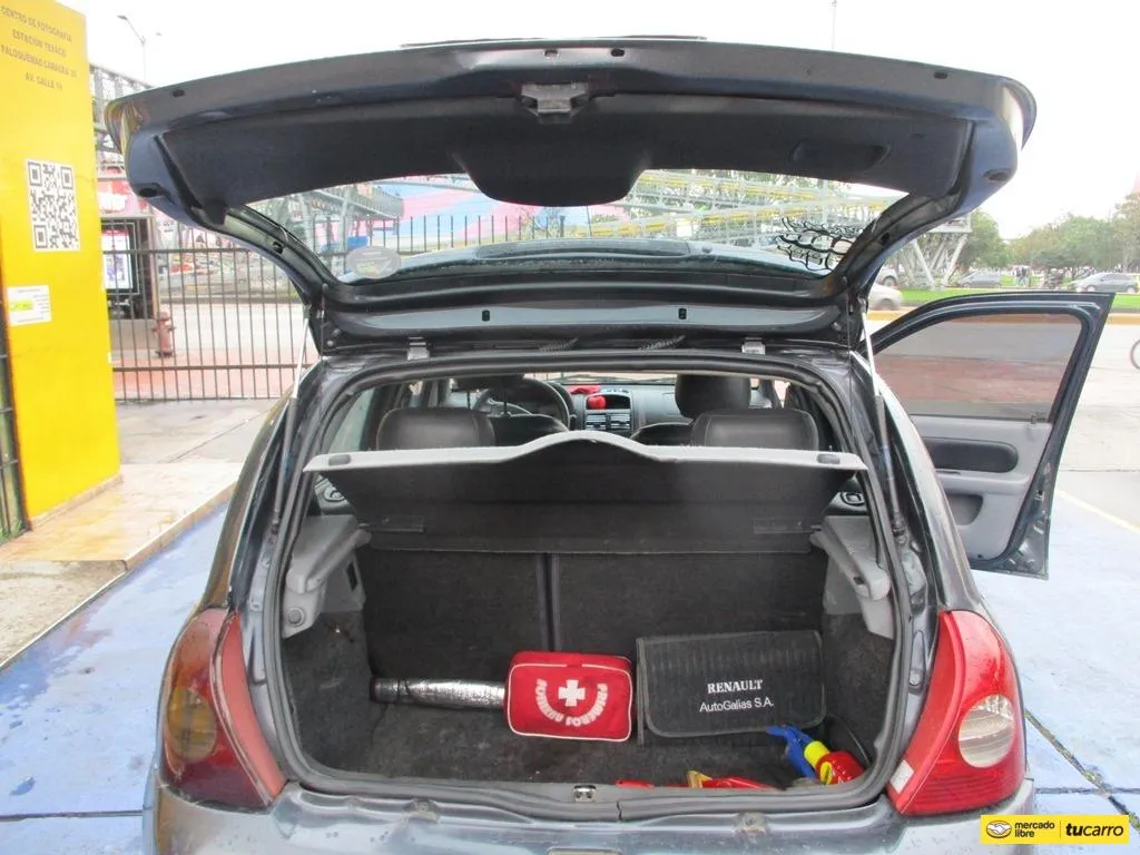 Renault Clio Dynamique 1600cc Mt Aa 2009 Gris
