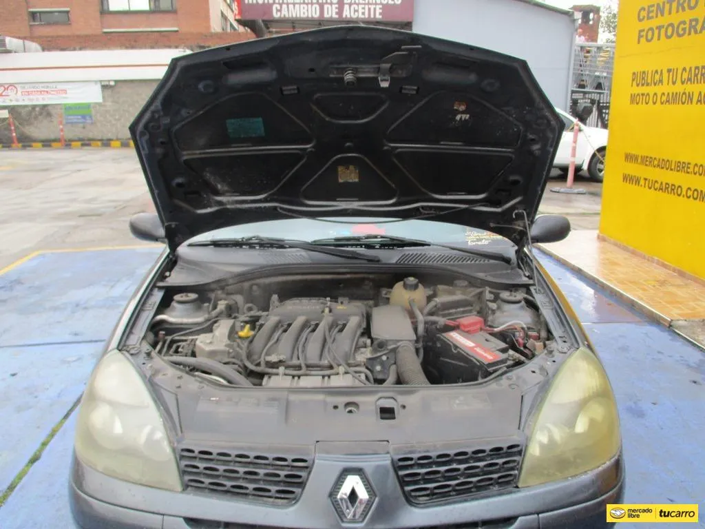 Renault Clio Dynamique 1600cc Mt Aa 2009 Gris