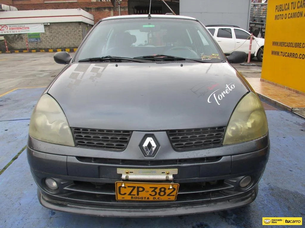 Renault Clio Dynamique 1600cc Mt Aa 2009 Gris