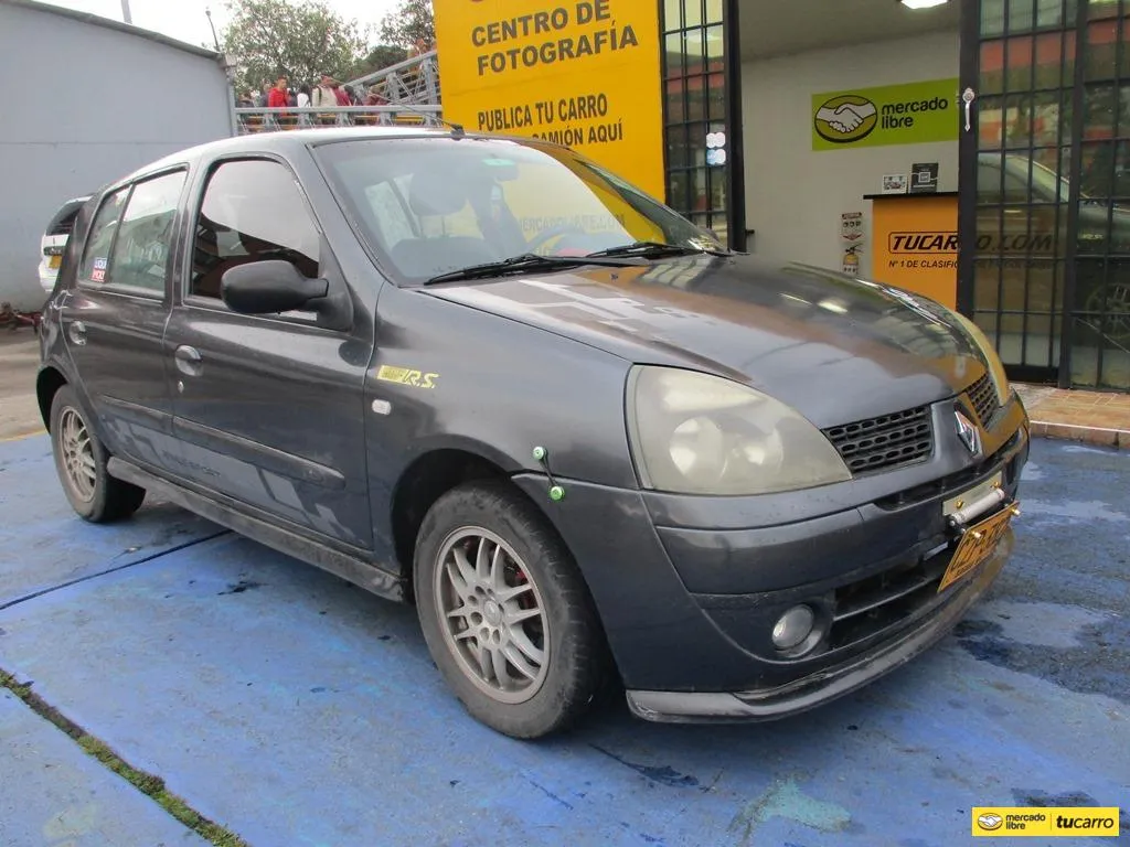 Renault Clio Dynamique 1600cc Mt Aa 2009 Gris