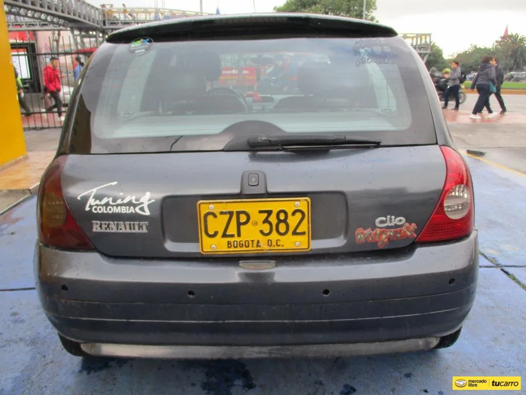Renault Clio Dynamique 1600cc Mt Aa 2009 Gris