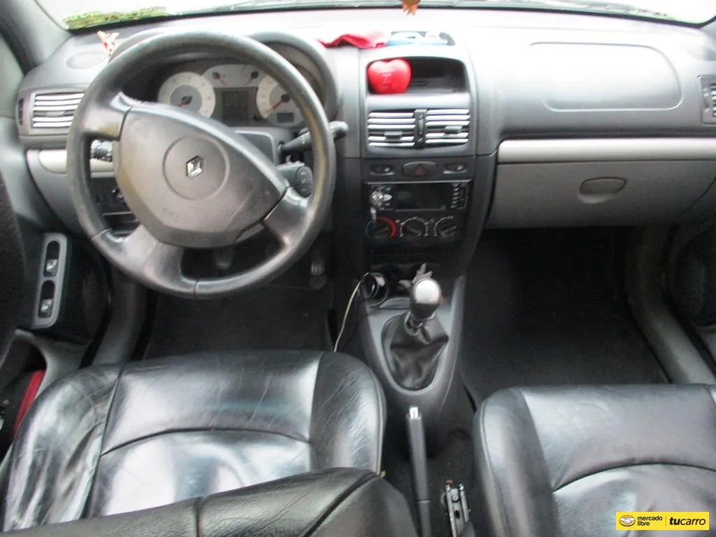 Renault Clio Dynamique 1600cc Mt Aa 2009 Gris