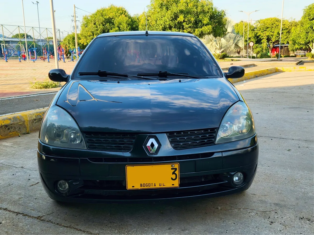 Renault Clio II 2008 Negro Valledupar