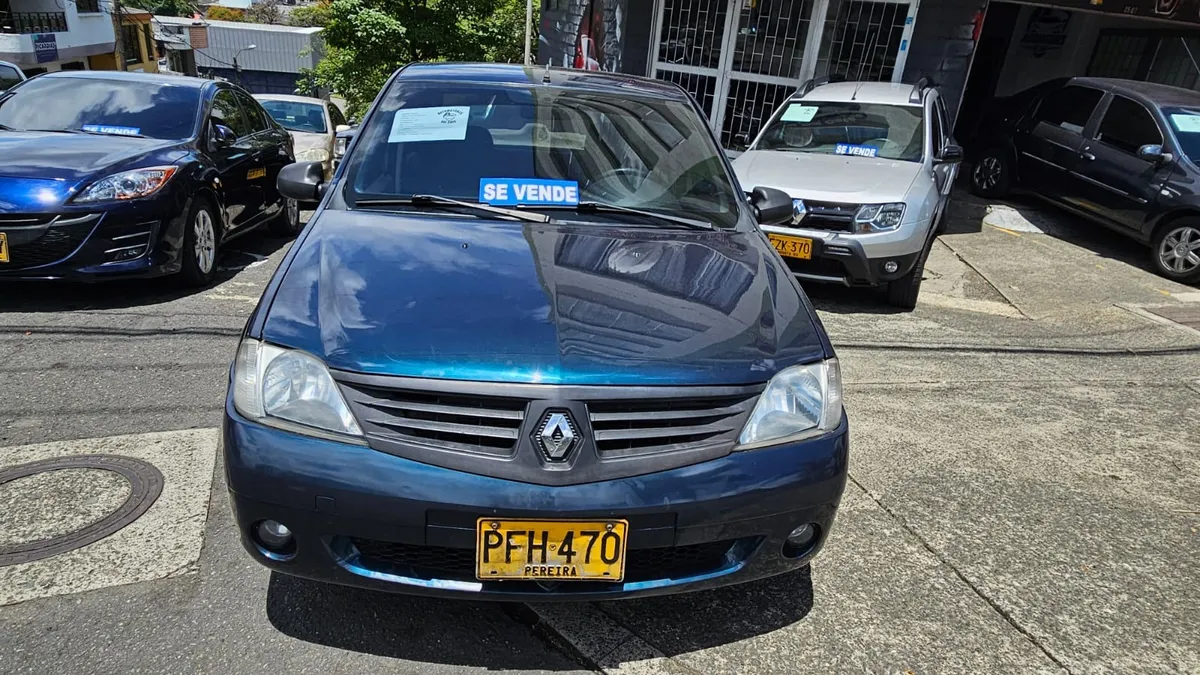 Renault Logan 2007 Azul Pereira