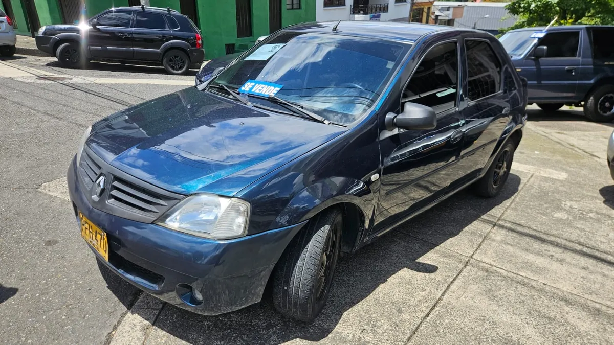 Renault Logan 2007 Azul Pereira