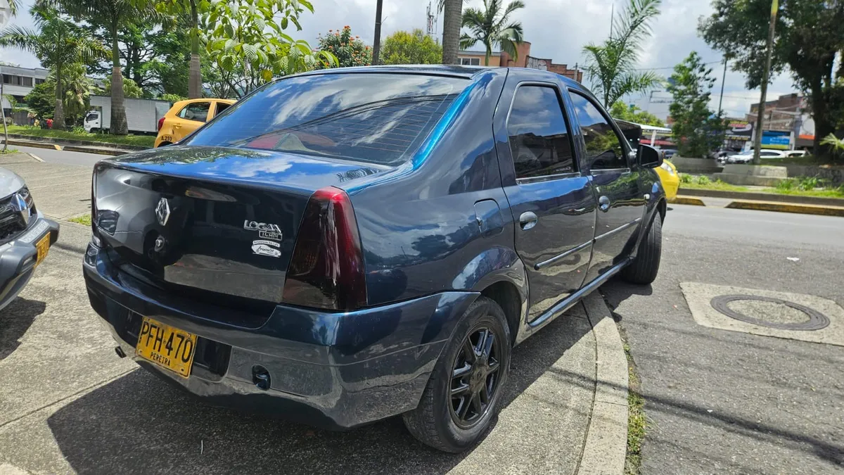Renault Logan 2007 Azul Pereira