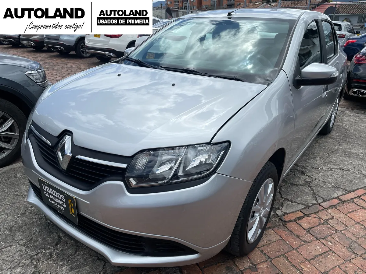 Renault Logan 2018 Plateado Bogotá