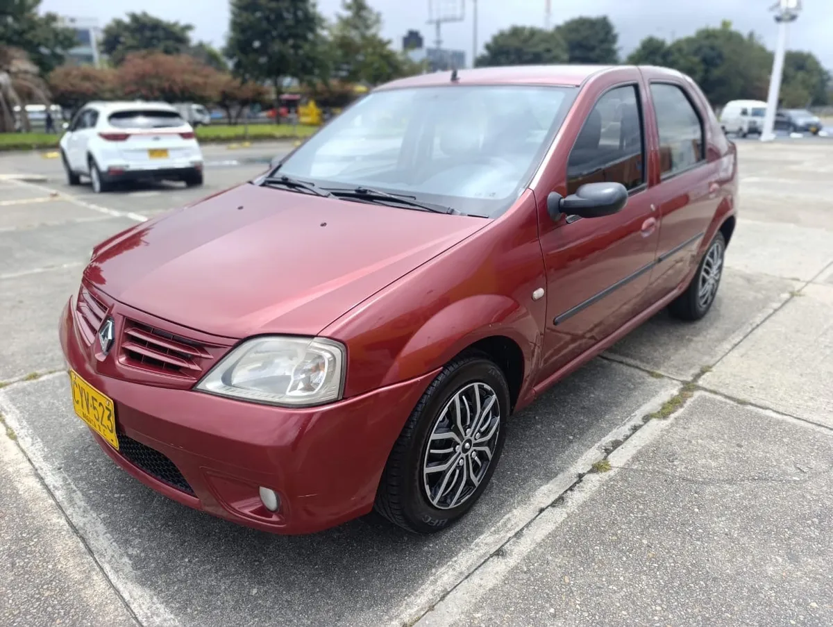 Renault Logan 2008 Rojo Bogotá