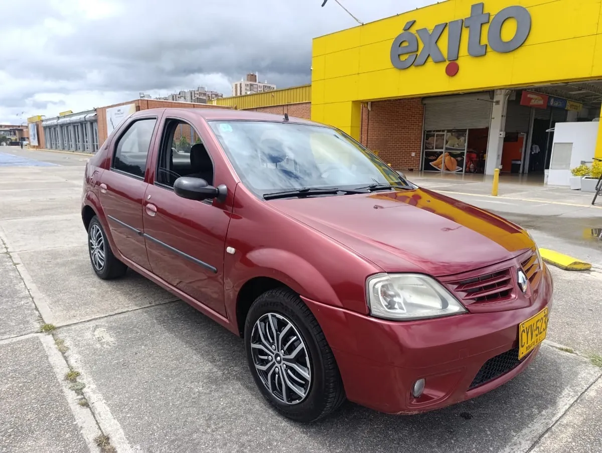 Renault Logan 2008 Rojo Bogotá