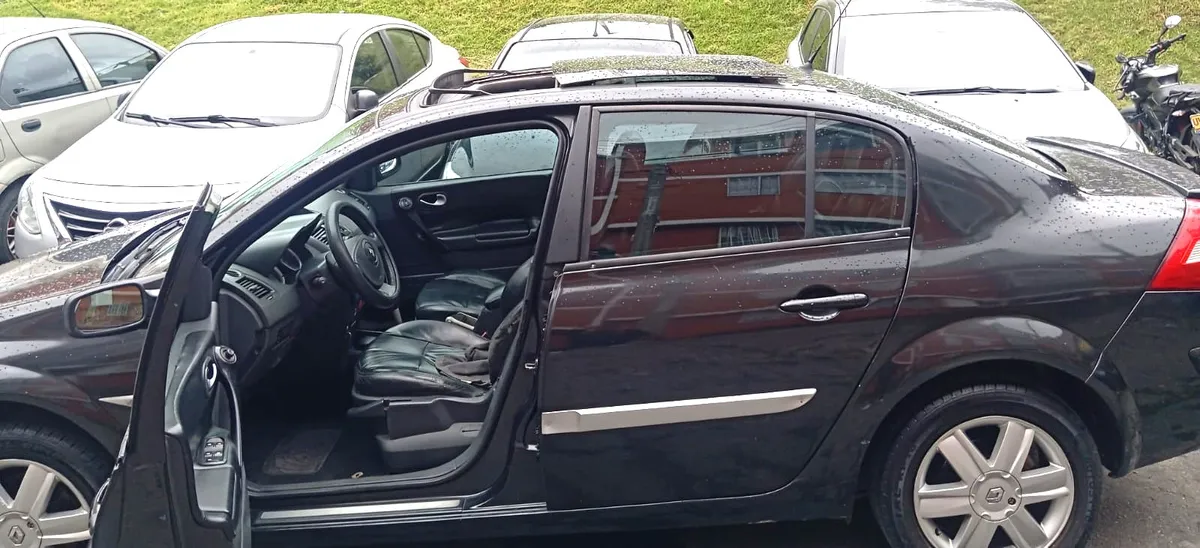 Renault Megane II 2006 Negro Flandes