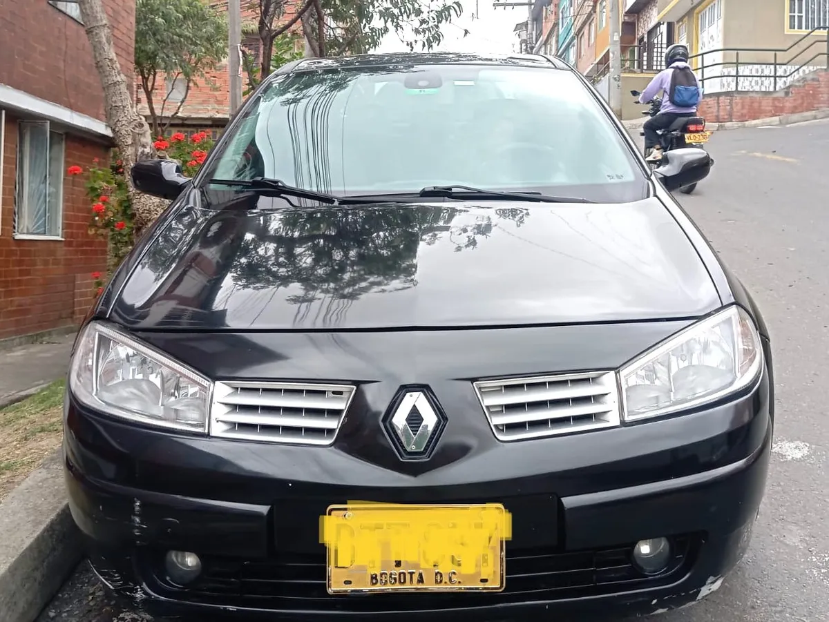Renault Megane II 2006 Negro Flandes
