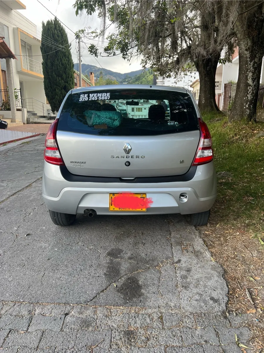 Renault Sandero 2014 Gris Pamplona