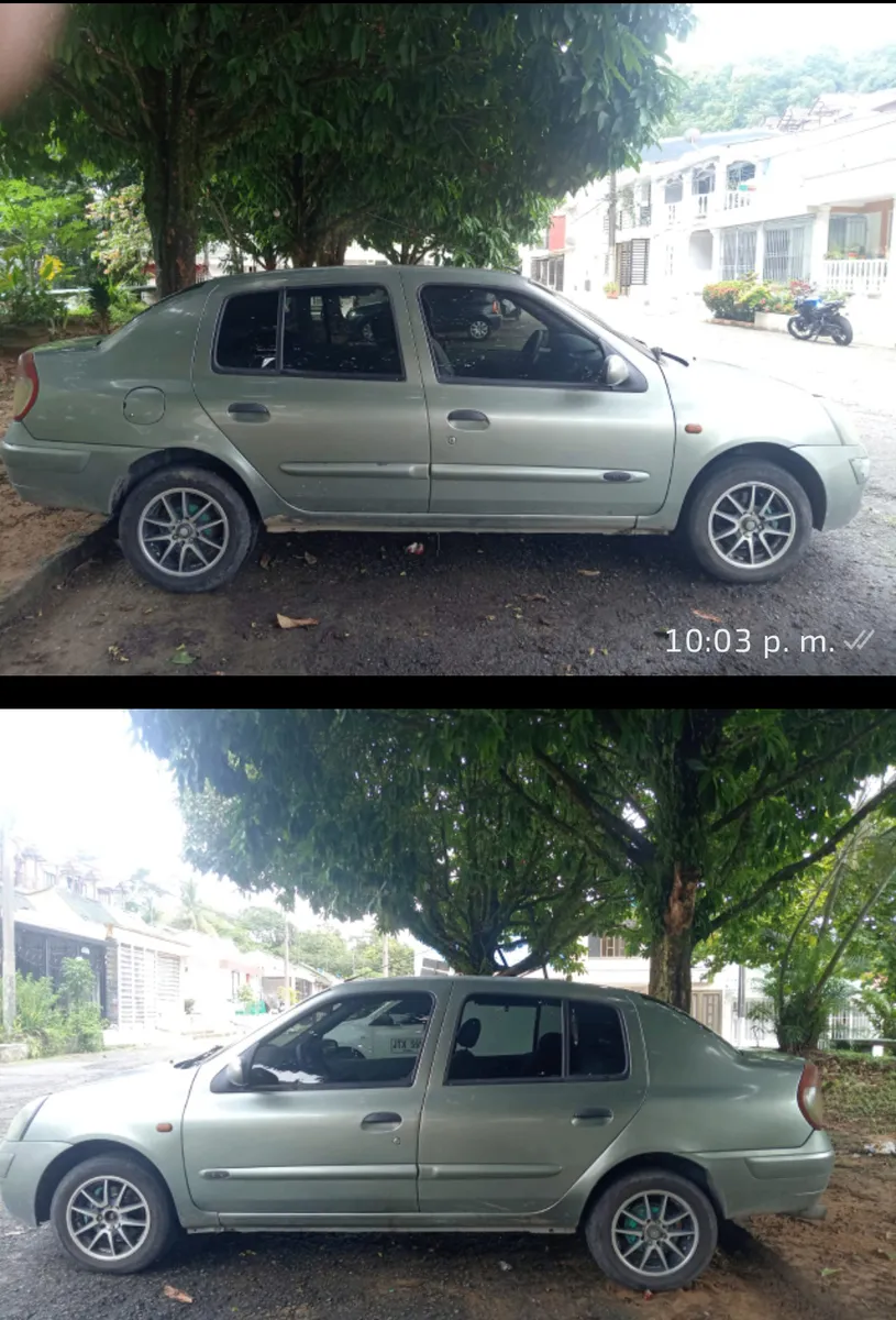 Renault Symbol 2005 Verde Bogotá
