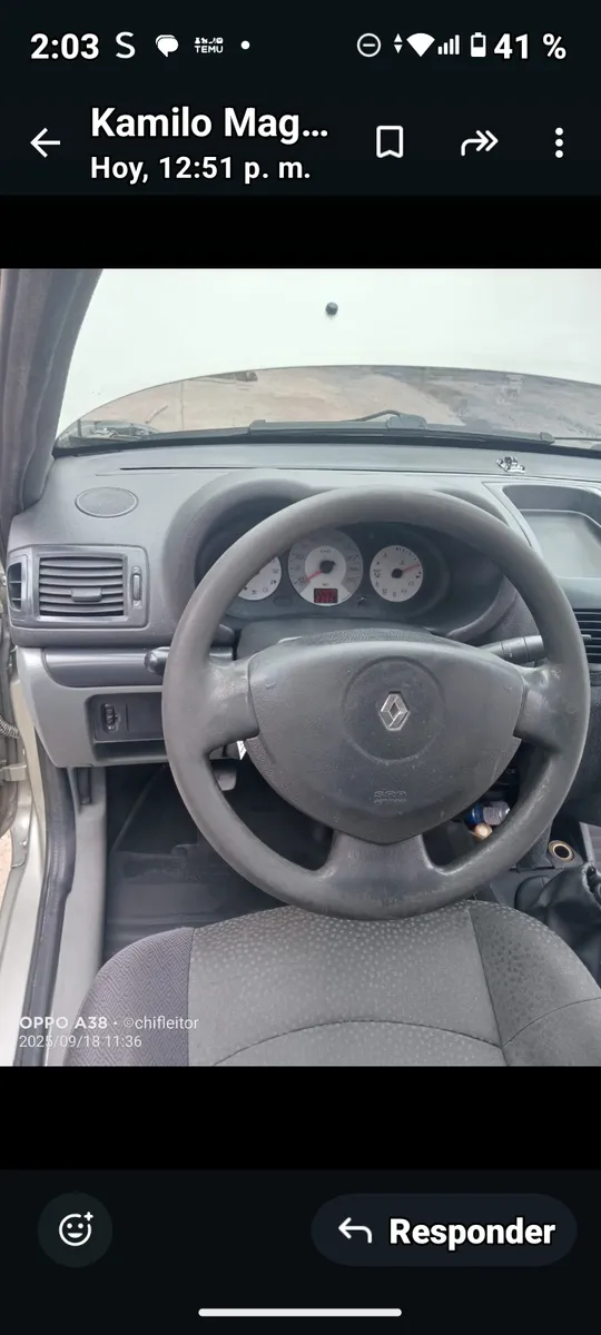 Renault Symbol 2007 Dorado Soacha