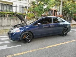 Honda Civic 2007 Azul Medellín