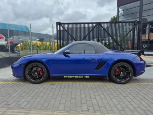 Porsche Boxster 2007 Azul Bogotá