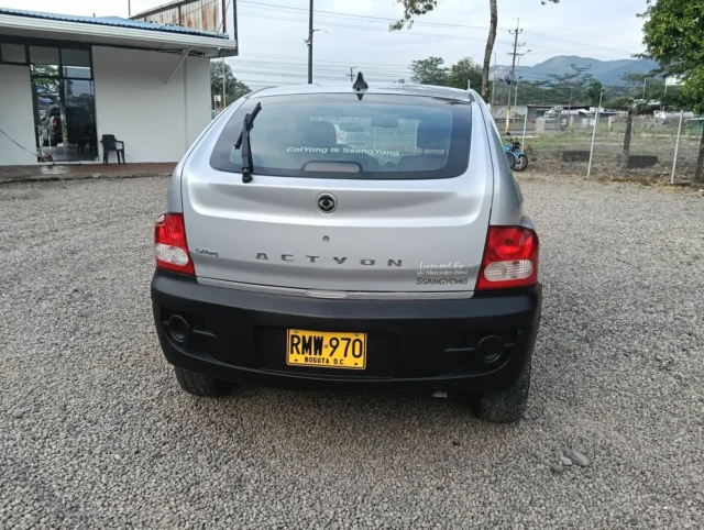 SsangYong Actyon 2012 Plateado Villavicencio
