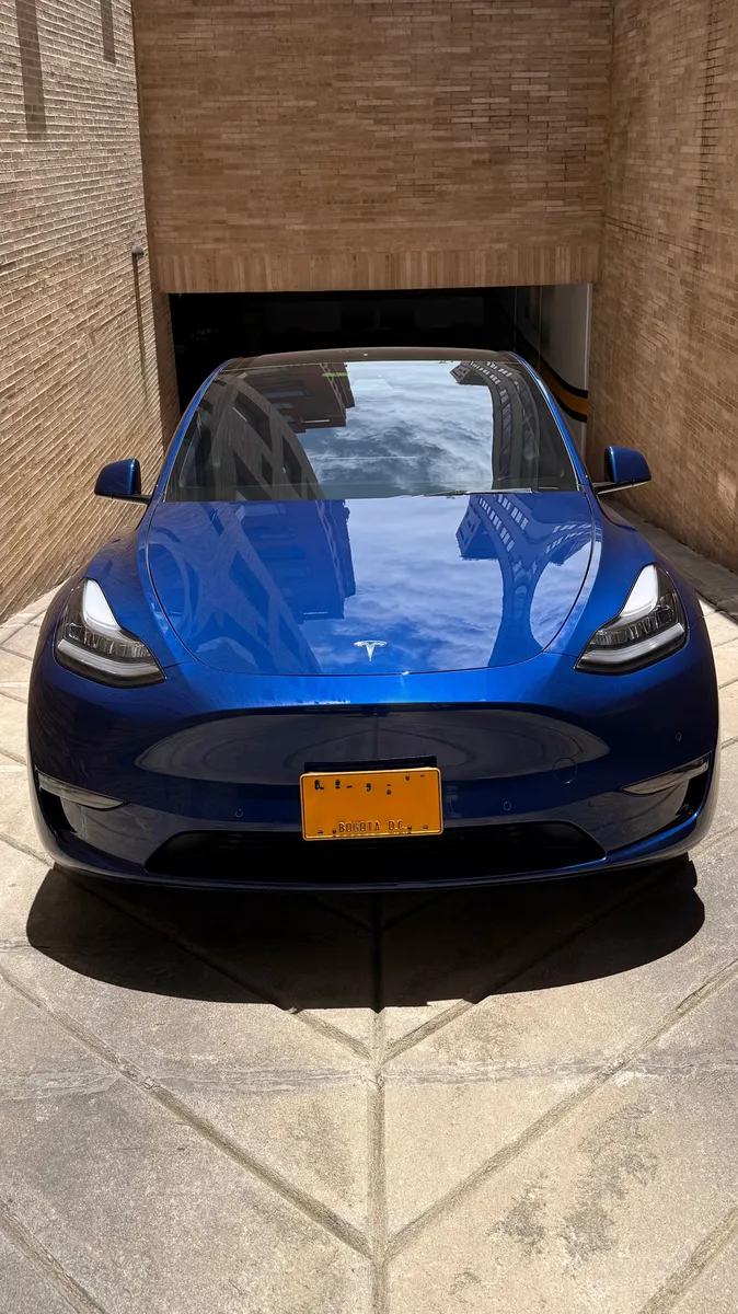 Tesla Model 3 2021 Azul Bogotá
