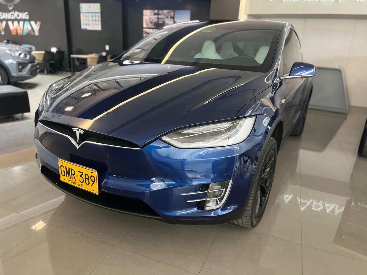 Tesla Model X Performance 2019 Azul