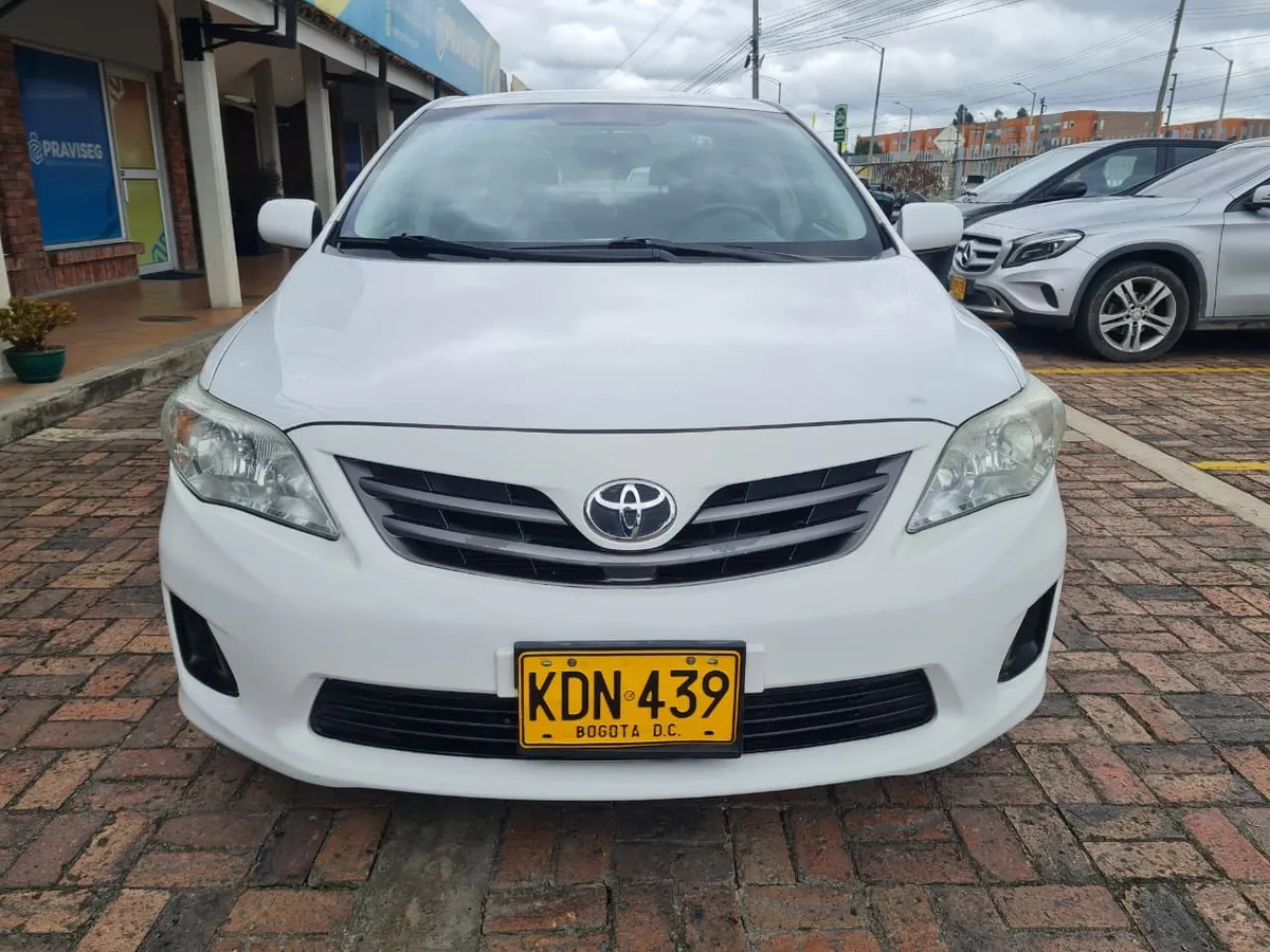 Toyota Corolla XLi 2013 Blanco Cajicá