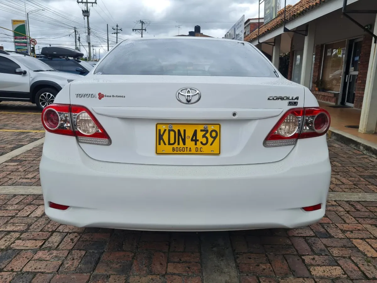 Toyota Corolla XLi 2013 Blanco Cajicá