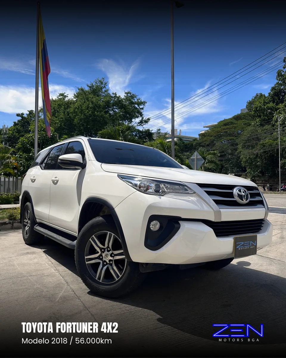 Toyota Fortuner 2018 Blanco Bucaramanga