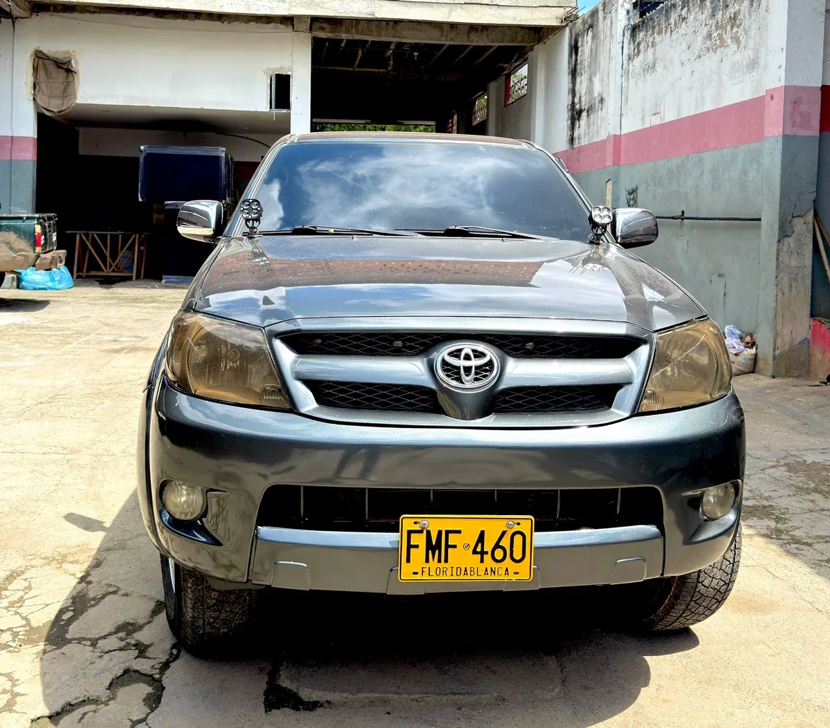 Toyota Hilux 2008 Gris Aguachica