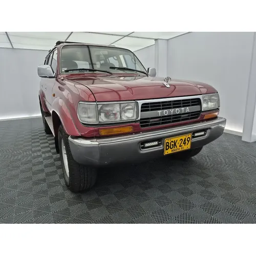 Toyota Land Cruiser 1995 Rojo Bogotá
