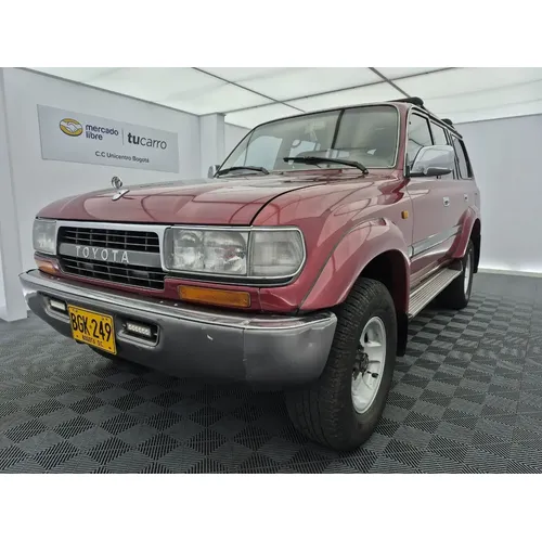 Toyota Land Cruiser 1995 Rojo Bogotá