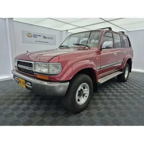 Toyota Land Cruiser 1995 Rojo Bogotá